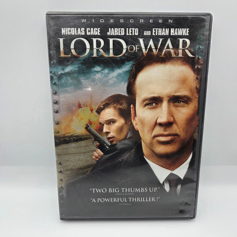 Lionsgate Lord of War DVD Nicolas Cage Jared Leto Widescreen Crime Thriller